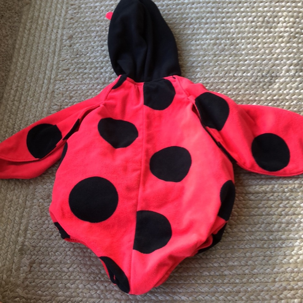 Carter's Red and Black Infant Ladybug Costume - Picture 6 of 9